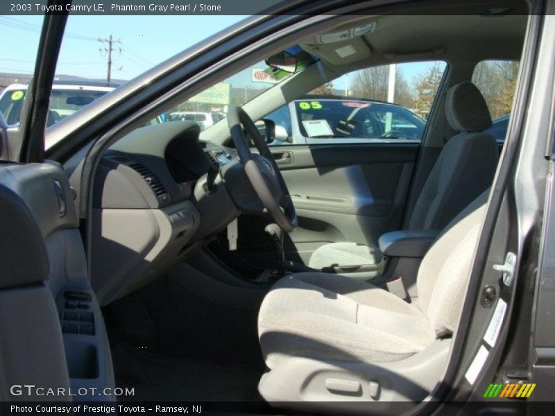 Phantom Gray Pearl / Stone 2003 Toyota Camry LE