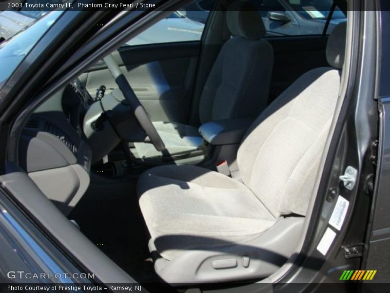 Phantom Gray Pearl / Stone 2003 Toyota Camry LE