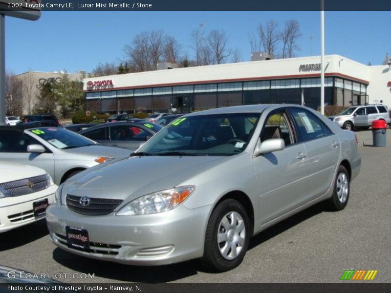 Lunar Mist Metallic / Stone 2002 Toyota Camry LE