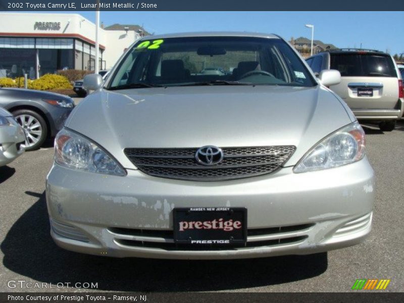 Lunar Mist Metallic / Stone 2002 Toyota Camry LE