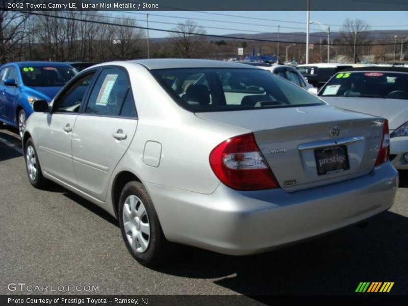 Lunar Mist Metallic / Stone 2002 Toyota Camry LE