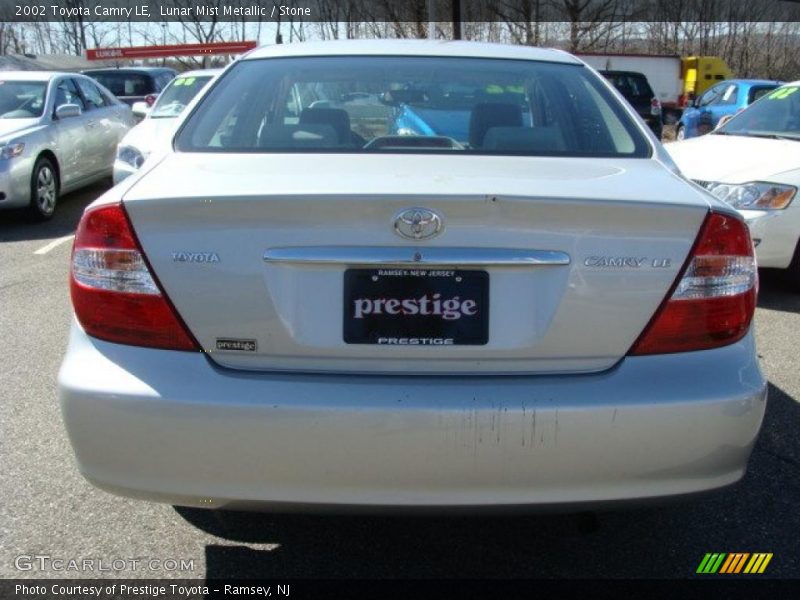 Lunar Mist Metallic / Stone 2002 Toyota Camry LE
