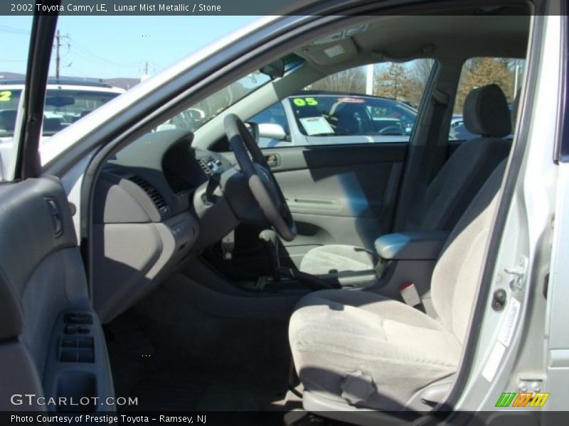 Lunar Mist Metallic / Stone 2002 Toyota Camry LE