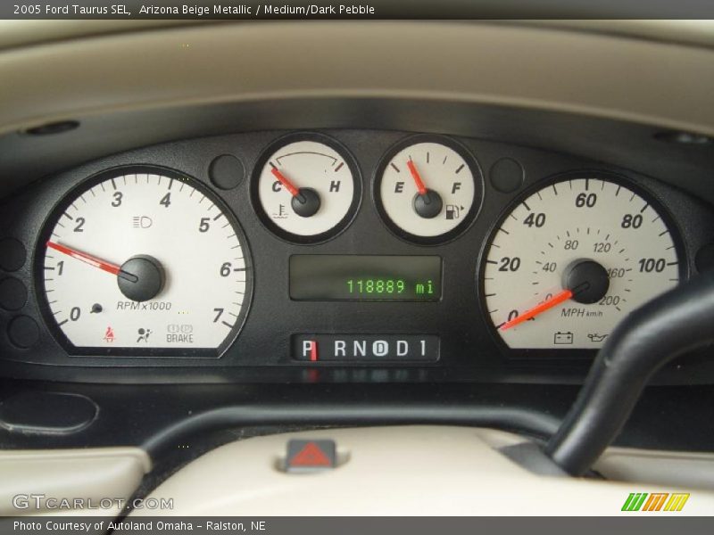 Arizona Beige Metallic / Medium/Dark Pebble 2005 Ford Taurus SEL
