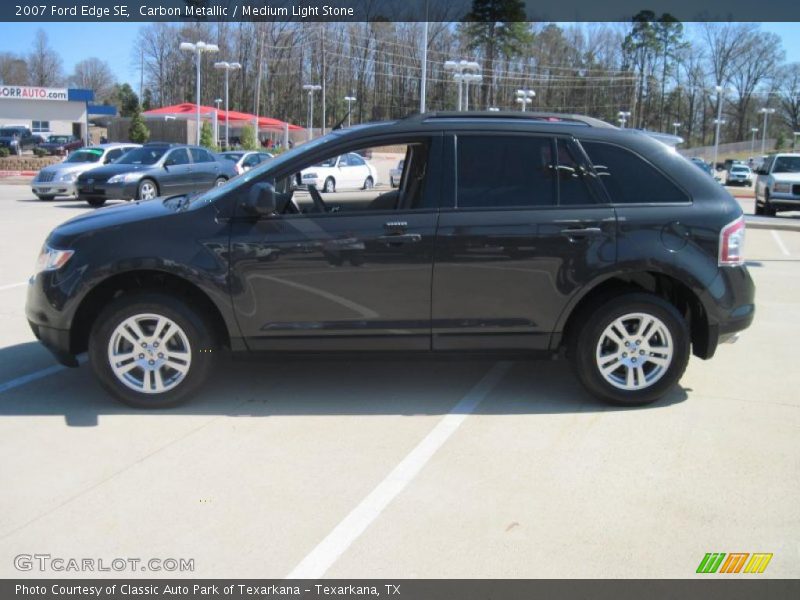 Carbon Metallic / Medium Light Stone 2007 Ford Edge SE