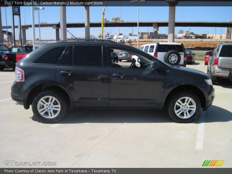 Carbon Metallic / Medium Light Stone 2007 Ford Edge SE
