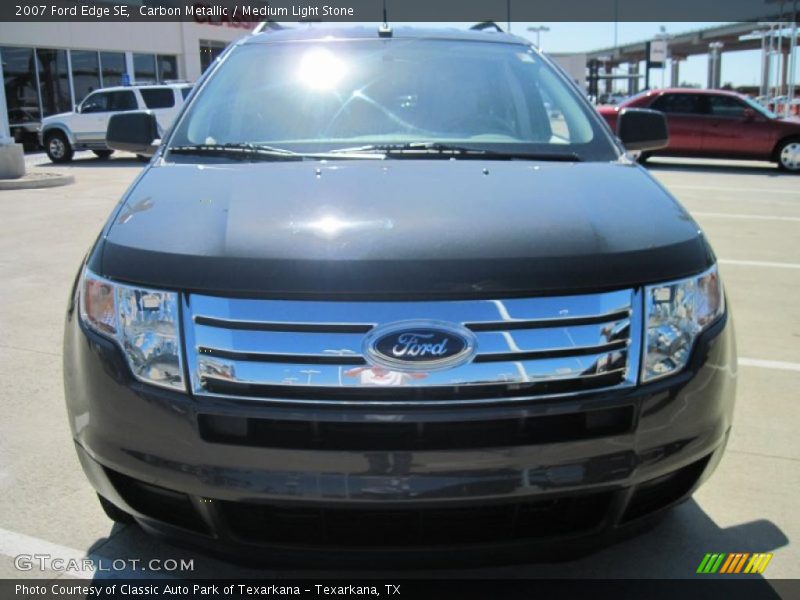 Carbon Metallic / Medium Light Stone 2007 Ford Edge SE