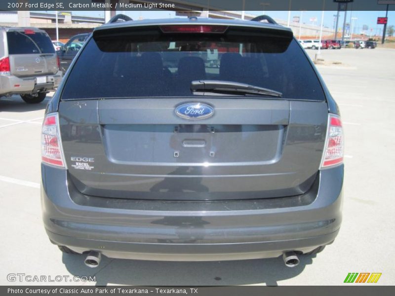 Carbon Metallic / Medium Light Stone 2007 Ford Edge SE