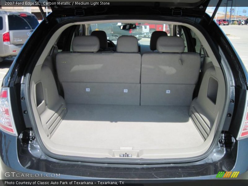 Carbon Metallic / Medium Light Stone 2007 Ford Edge SE