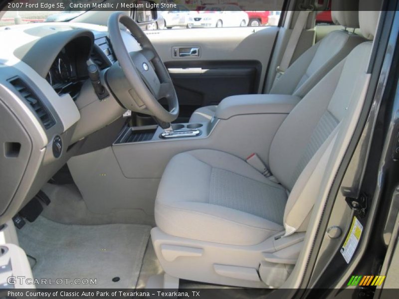 Carbon Metallic / Medium Light Stone 2007 Ford Edge SE