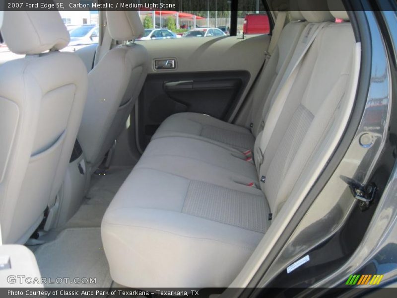 Carbon Metallic / Medium Light Stone 2007 Ford Edge SE