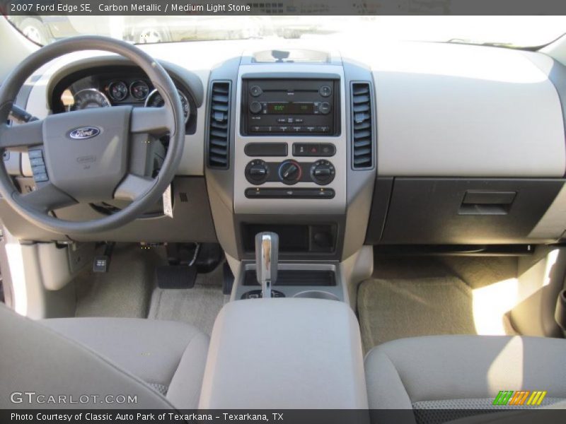 Carbon Metallic / Medium Light Stone 2007 Ford Edge SE