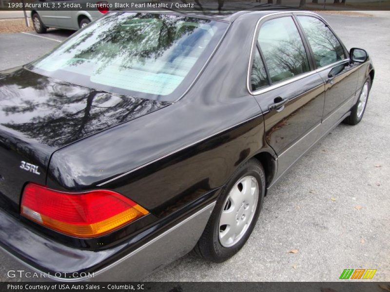Flamenco Black Pearl Metallic / Quartz 1998 Acura RL 3.5 Sedan