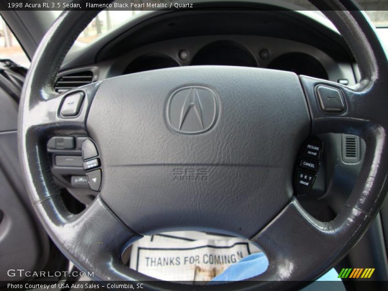 Flamenco Black Pearl Metallic / Quartz 1998 Acura RL 3.5 Sedan