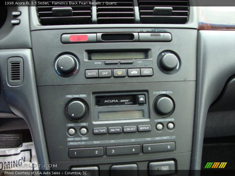 Flamenco Black Pearl Metallic / Quartz 1998 Acura RL 3.5 Sedan