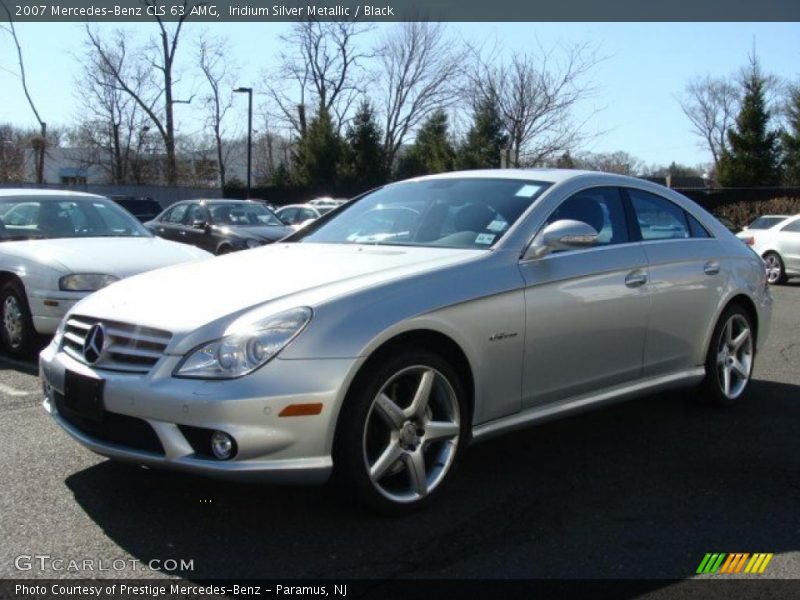 Iridium Silver Metallic / Black 2007 Mercedes-Benz CLS 63 AMG