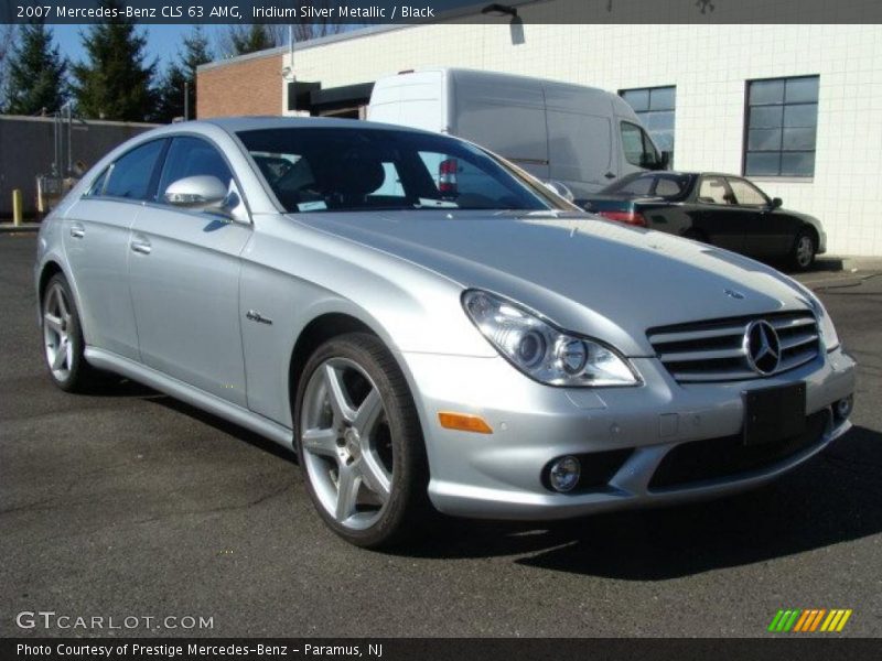 Iridium Silver Metallic / Black 2007 Mercedes-Benz CLS 63 AMG