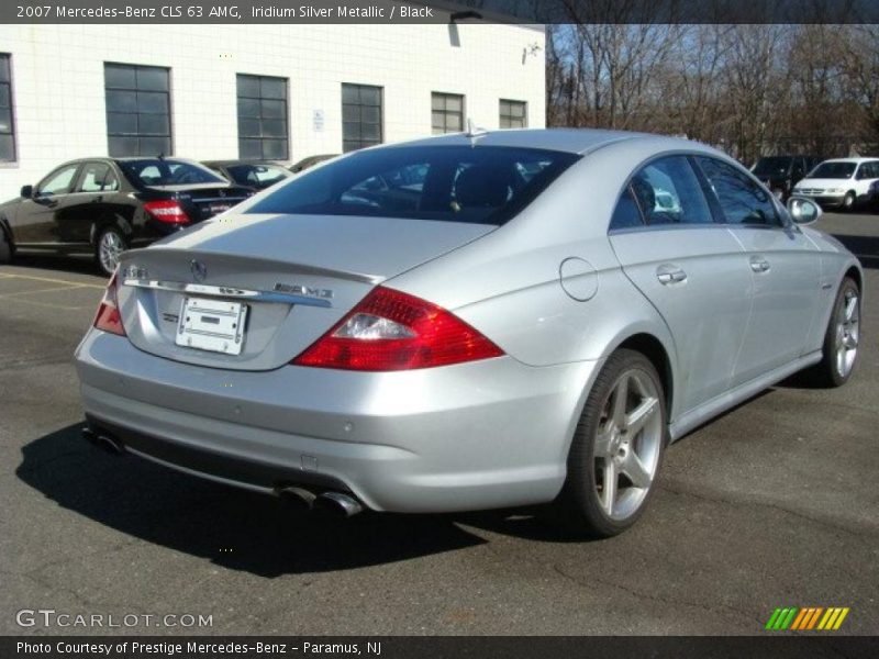 Iridium Silver Metallic / Black 2007 Mercedes-Benz CLS 63 AMG
