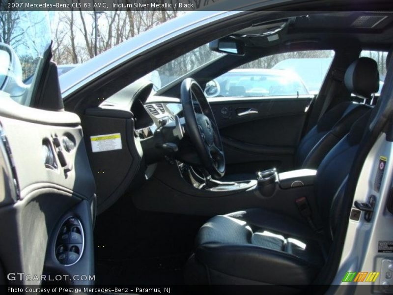 Iridium Silver Metallic / Black 2007 Mercedes-Benz CLS 63 AMG