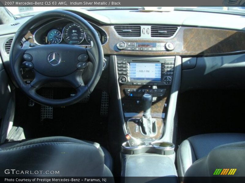 Iridium Silver Metallic / Black 2007 Mercedes-Benz CLS 63 AMG
