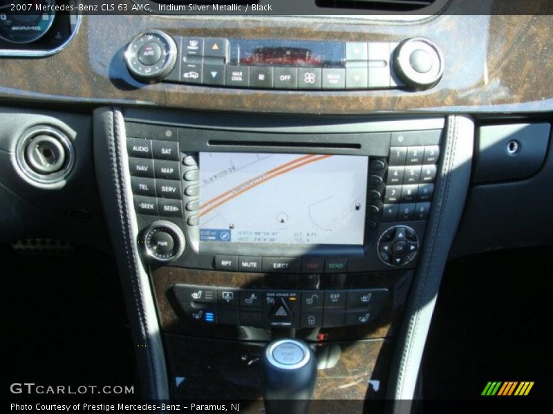 Iridium Silver Metallic / Black 2007 Mercedes-Benz CLS 63 AMG
