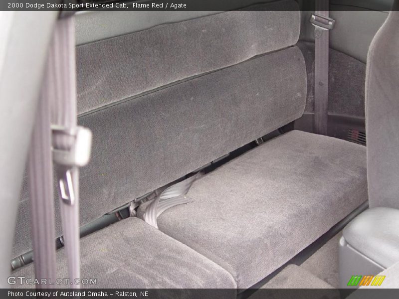 Flame Red / Agate 2000 Dodge Dakota Sport Extended Cab