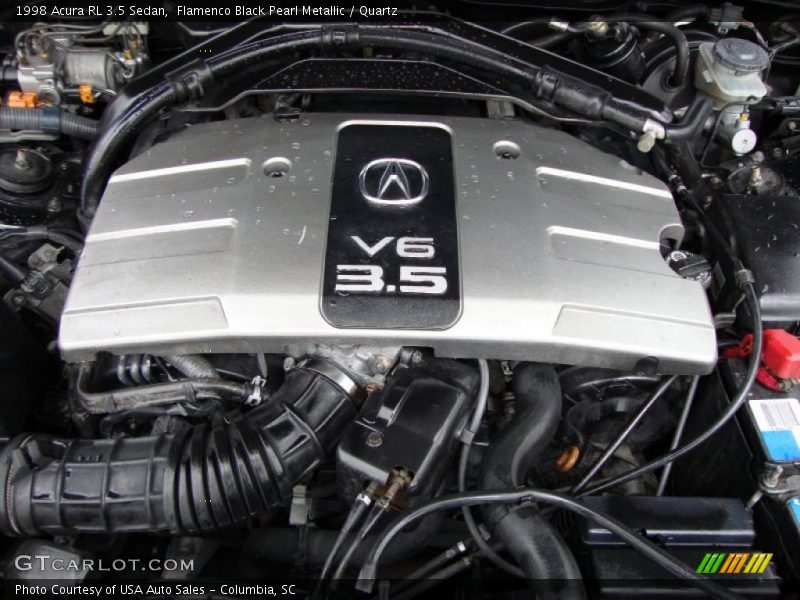 Flamenco Black Pearl Metallic / Quartz 1998 Acura RL 3.5 Sedan