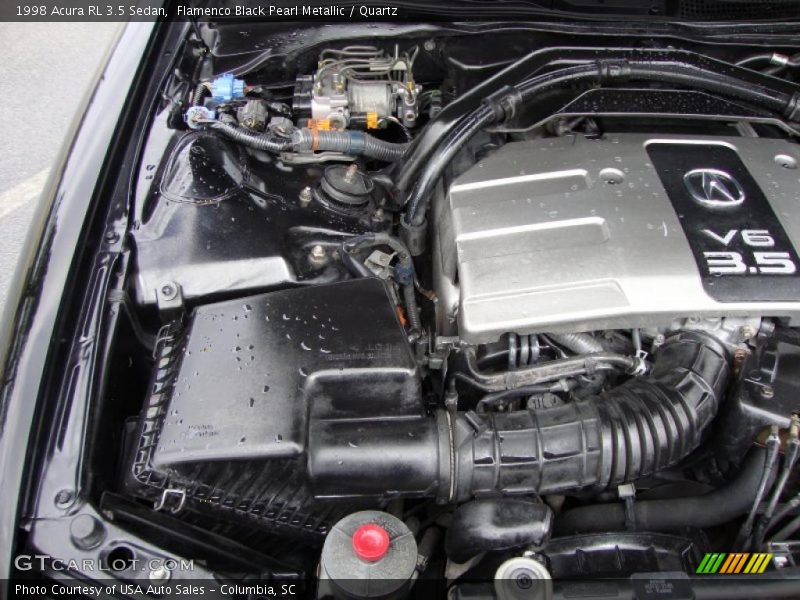 Flamenco Black Pearl Metallic / Quartz 1998 Acura RL 3.5 Sedan