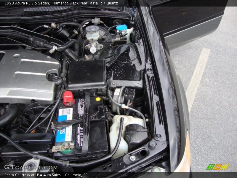 Flamenco Black Pearl Metallic / Quartz 1998 Acura RL 3.5 Sedan