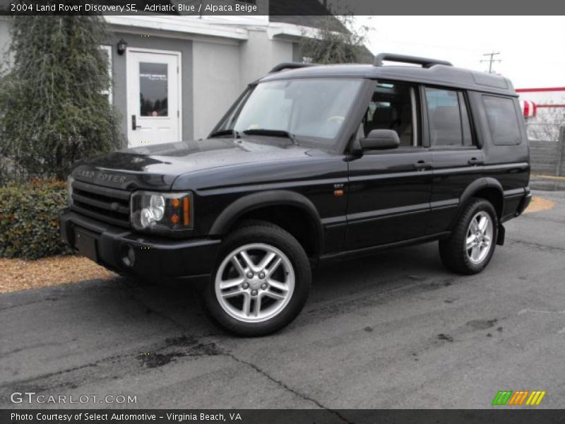 Adriatic Blue / Alpaca Beige 2004 Land Rover Discovery SE