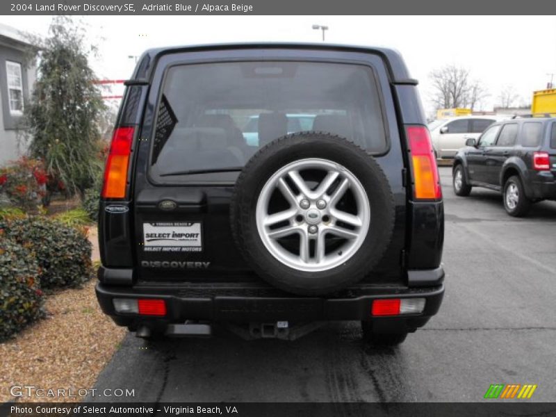 Adriatic Blue / Alpaca Beige 2004 Land Rover Discovery SE