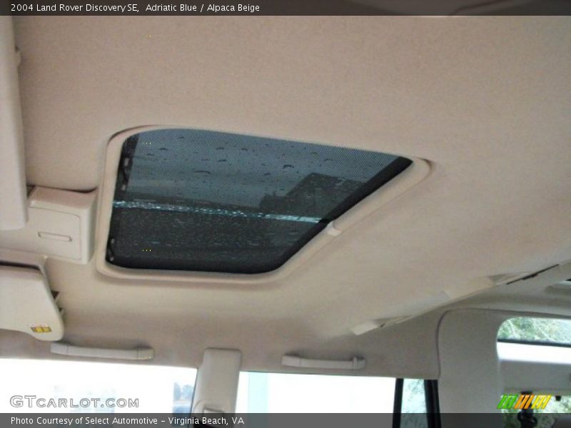 Adriatic Blue / Alpaca Beige 2004 Land Rover Discovery SE