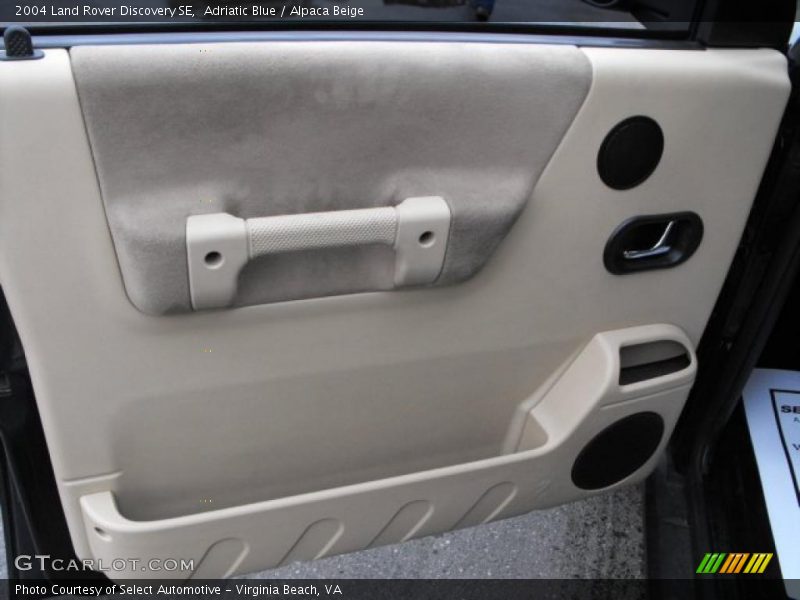 Adriatic Blue / Alpaca Beige 2004 Land Rover Discovery SE