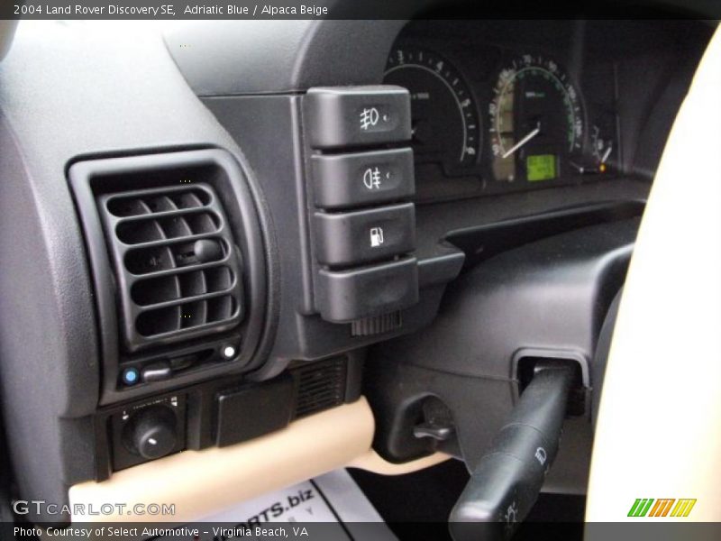Adriatic Blue / Alpaca Beige 2004 Land Rover Discovery SE