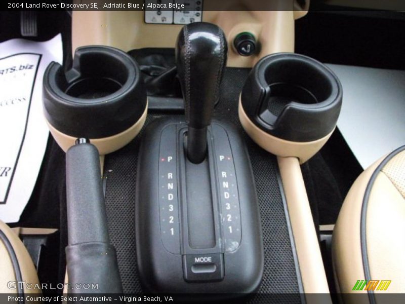Adriatic Blue / Alpaca Beige 2004 Land Rover Discovery SE