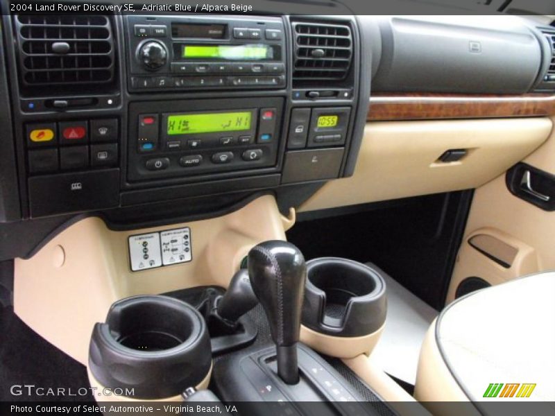 Adriatic Blue / Alpaca Beige 2004 Land Rover Discovery SE