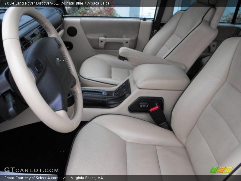 Adriatic Blue / Alpaca Beige 2004 Land Rover Discovery SE
