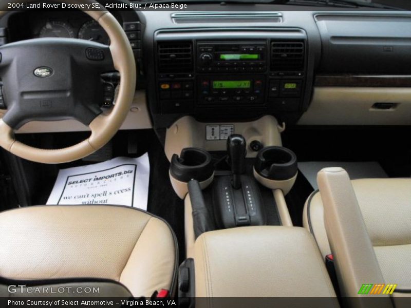 Adriatic Blue / Alpaca Beige 2004 Land Rover Discovery SE