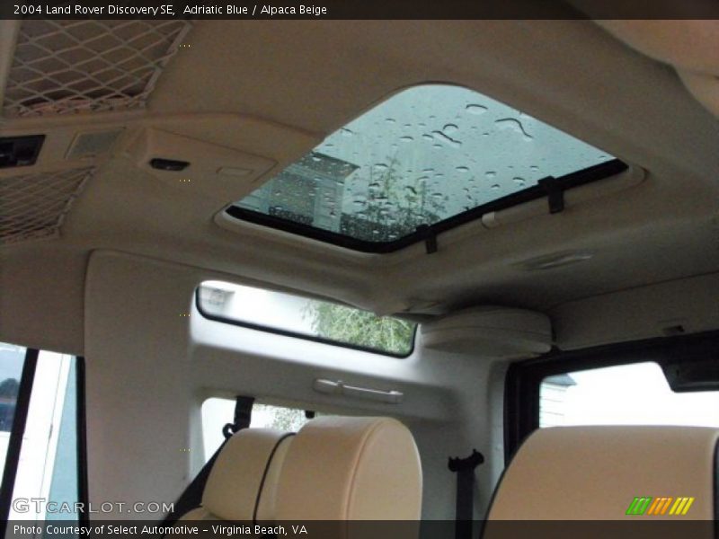 Adriatic Blue / Alpaca Beige 2004 Land Rover Discovery SE