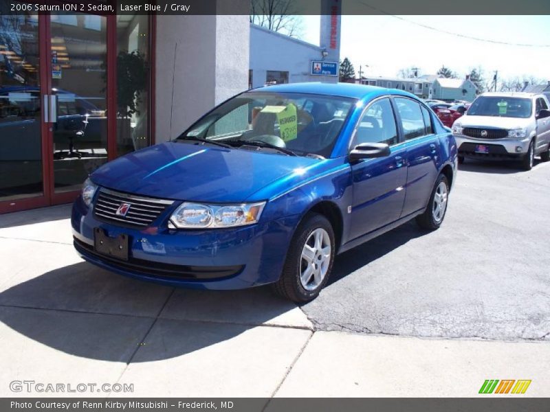 Laser Blue / Gray 2006 Saturn ION 2 Sedan
