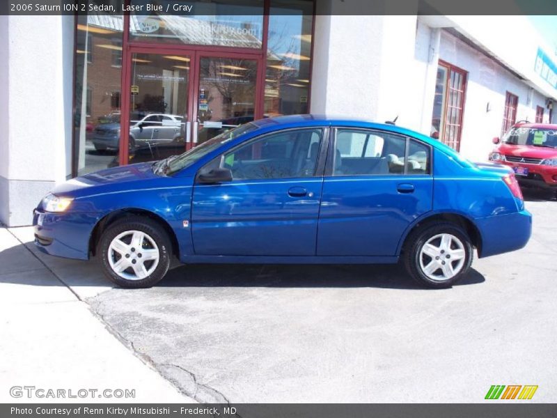 Laser Blue / Gray 2006 Saturn ION 2 Sedan