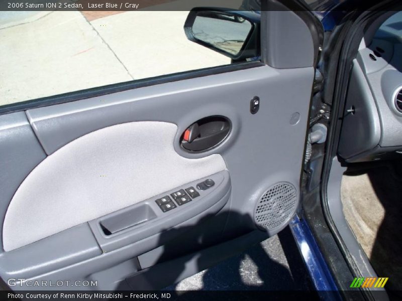 Laser Blue / Gray 2006 Saturn ION 2 Sedan