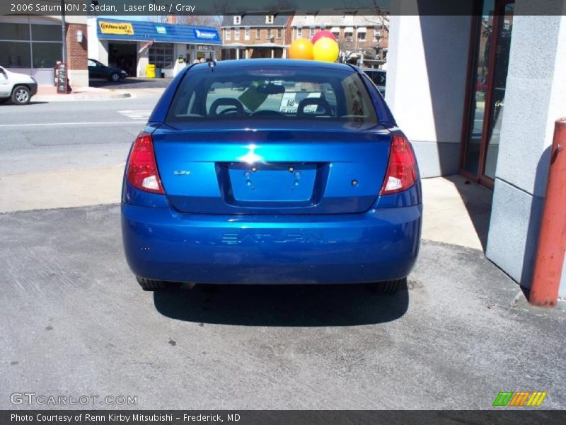 Laser Blue / Gray 2006 Saturn ION 2 Sedan