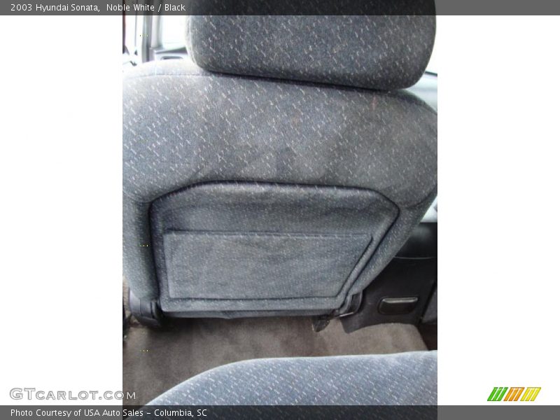 Noble White / Black 2003 Hyundai Sonata