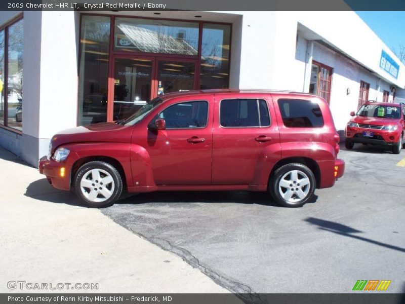 Crystal Red Metallic / Ebony 2009 Chevrolet HHR LT
