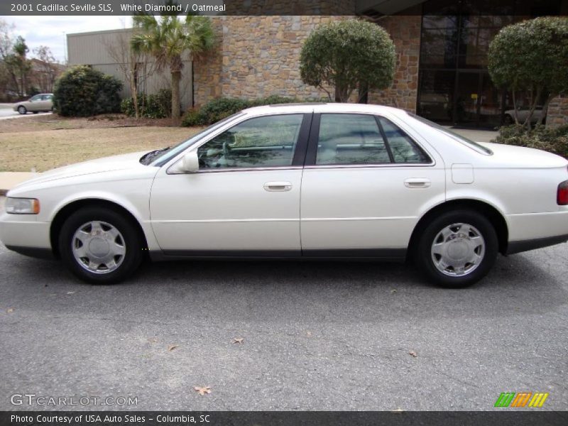 White Diamond / Oatmeal 2001 Cadillac Seville SLS