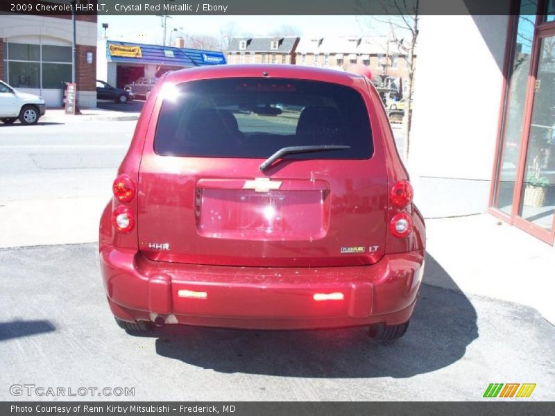 Crystal Red Metallic / Ebony 2009 Chevrolet HHR LT