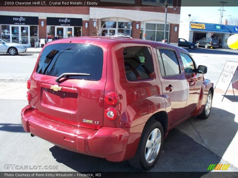 Crystal Red Metallic / Ebony 2009 Chevrolet HHR LT