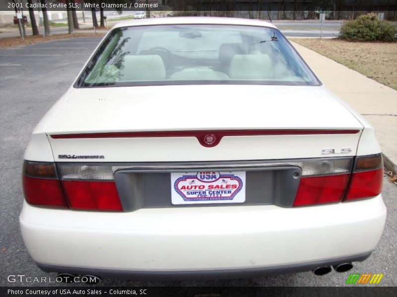 White Diamond / Oatmeal 2001 Cadillac Seville SLS