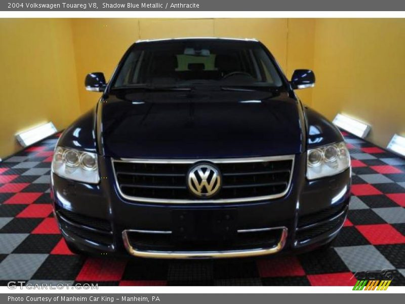 Shadow Blue Metallic / Anthracite 2004 Volkswagen Touareg V8